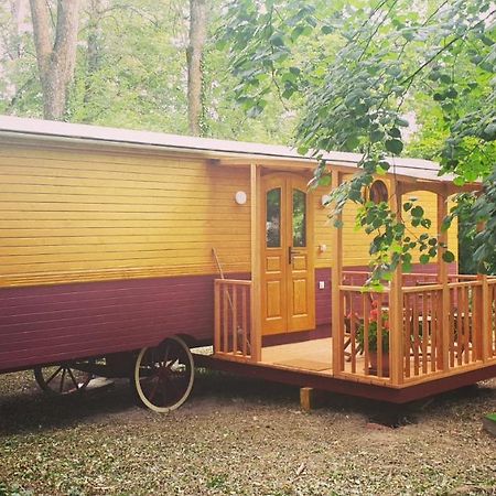 Chambres D'Hotes Et Roulotte Au Bonheur Du Parc Le Breuil  Exterior foto